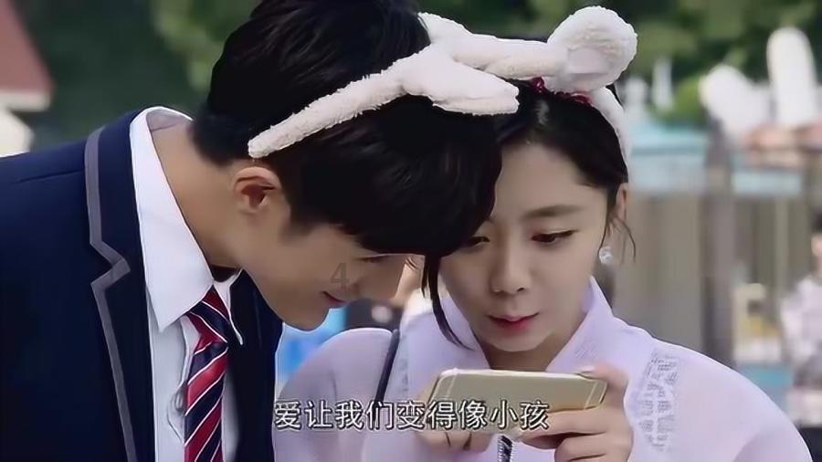 快乐游乐园女孩